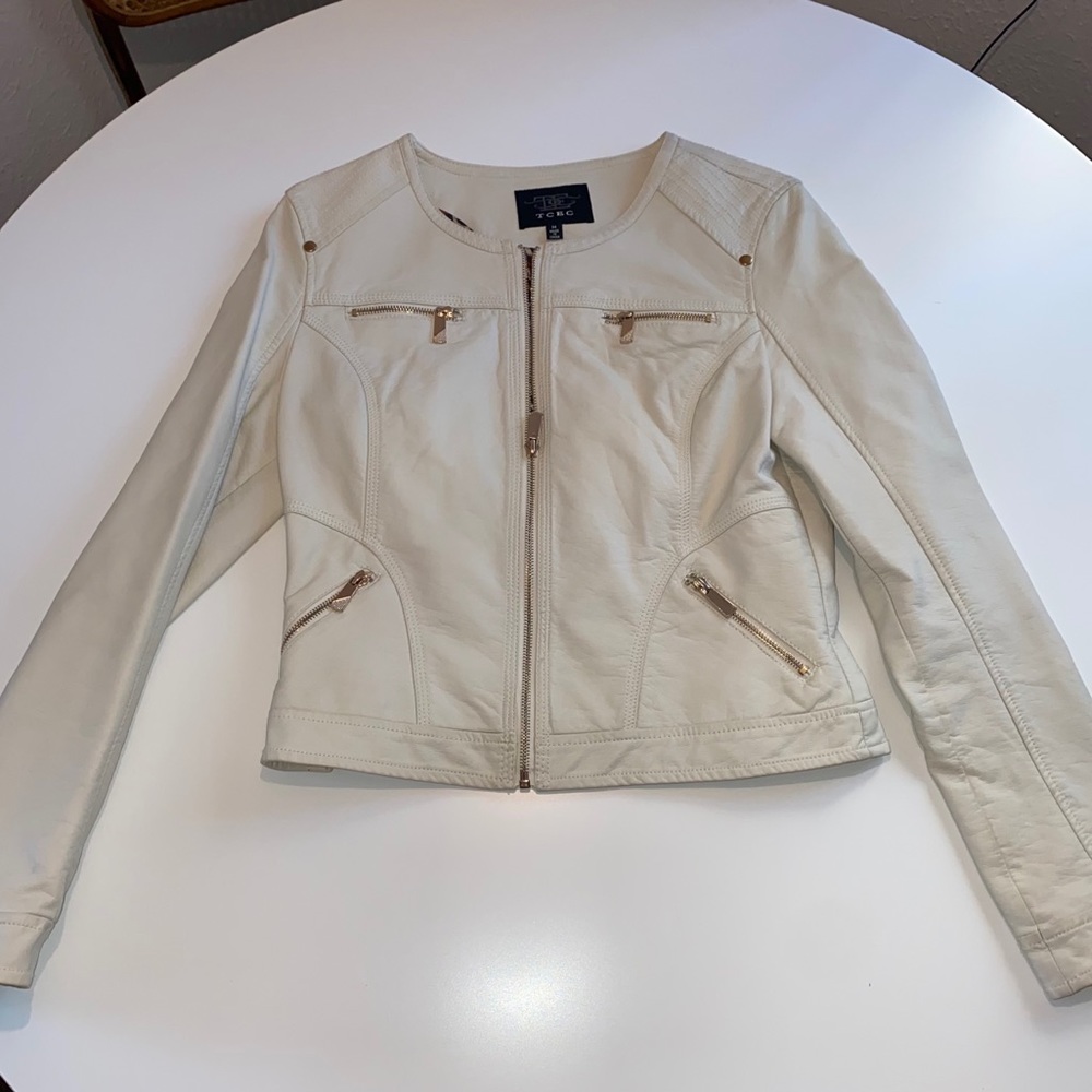 TCEC Vegan Leather Moro Jacket